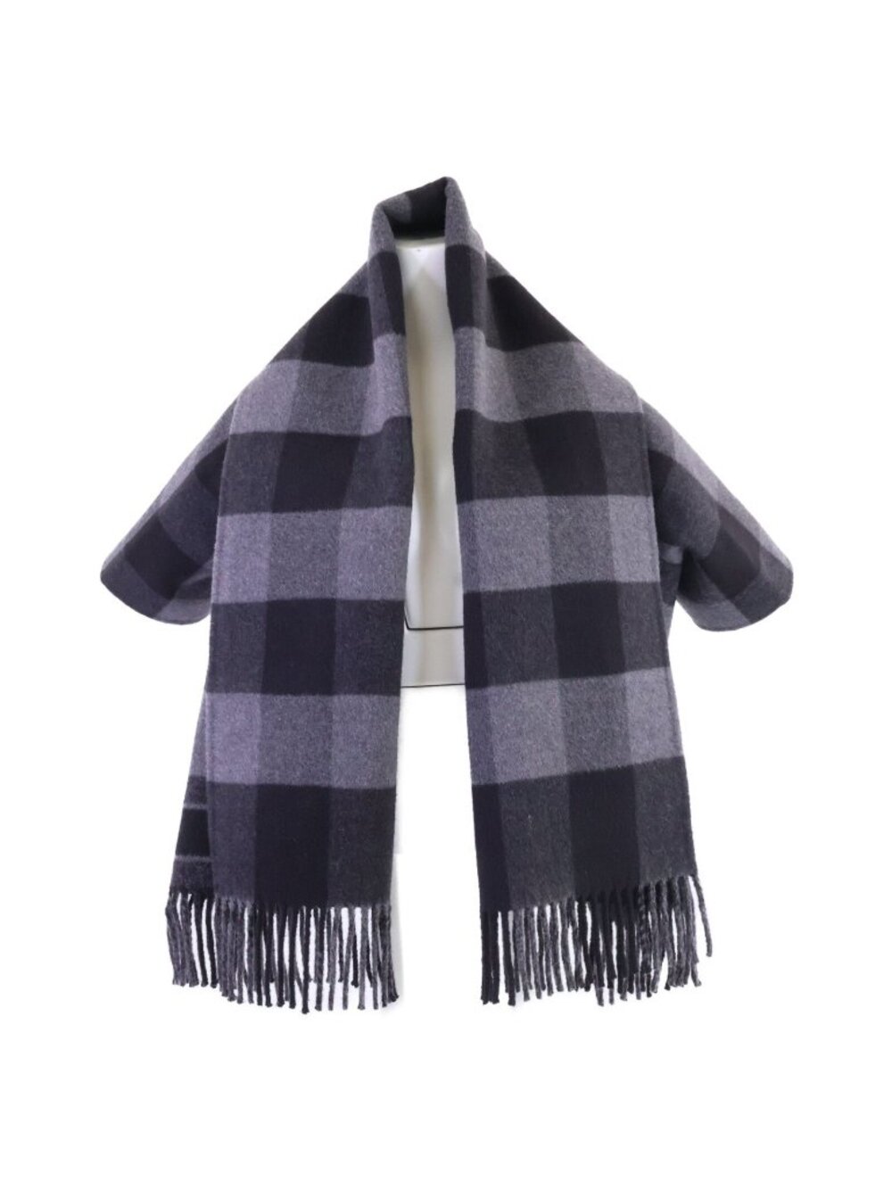 Dior Block Check Shawl Jacket XS